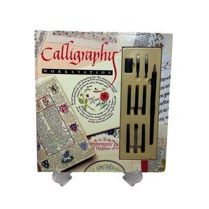 Manda Hanson Calligraphy Workstation Pen & Book Handwriting Penmanship